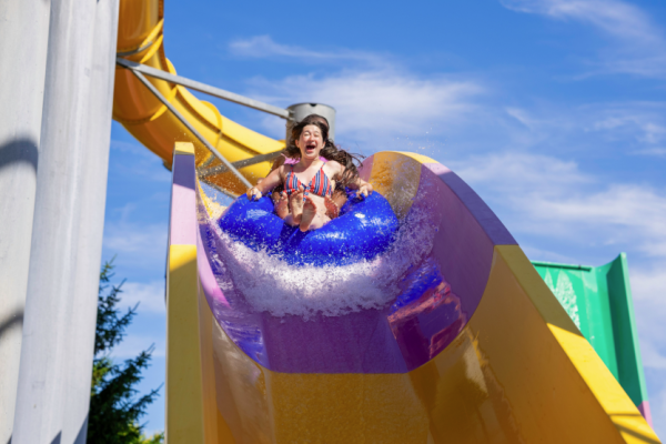 guests on water ride