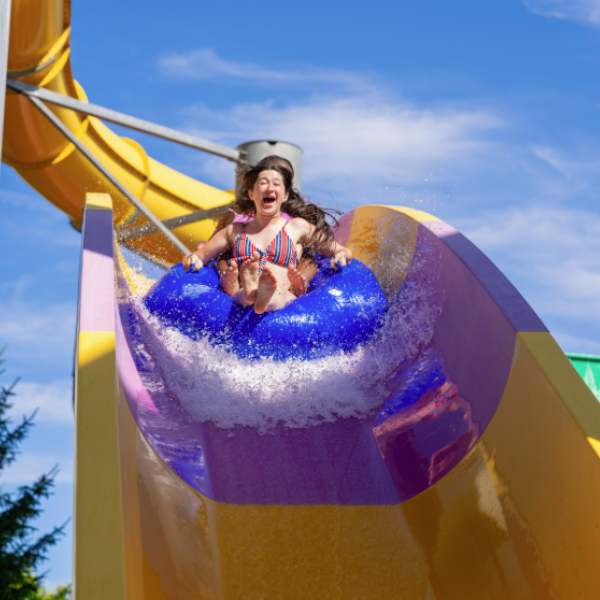 guests on water ride