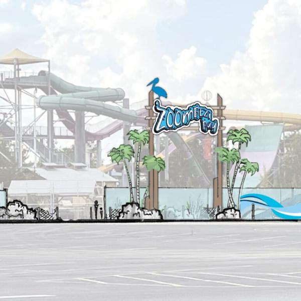 The Fun Starts with a Reimagined Park Entrance Zoombezi Bay